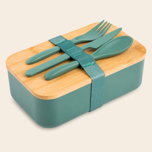 Bento Box with Reusable Utensils