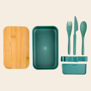 Bento Box with Reusable Utensils