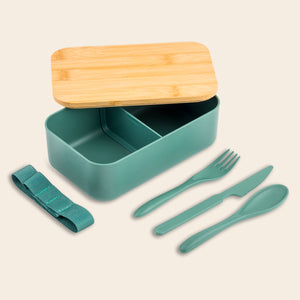 Bento Box with Reusable Utensils